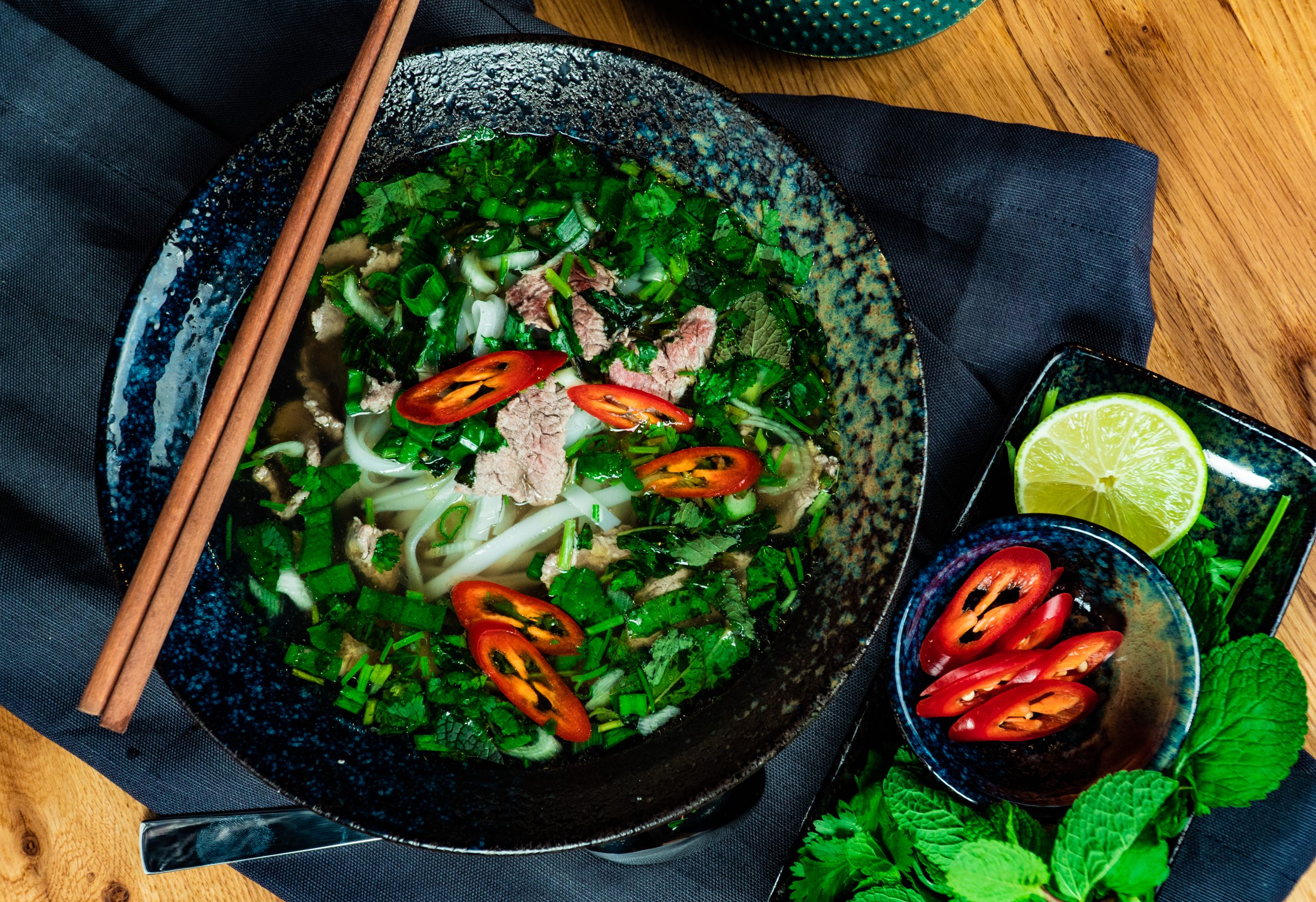 Große Auswahl an vietnamesischen Spezialitäten und südostasiatischen Gerichten